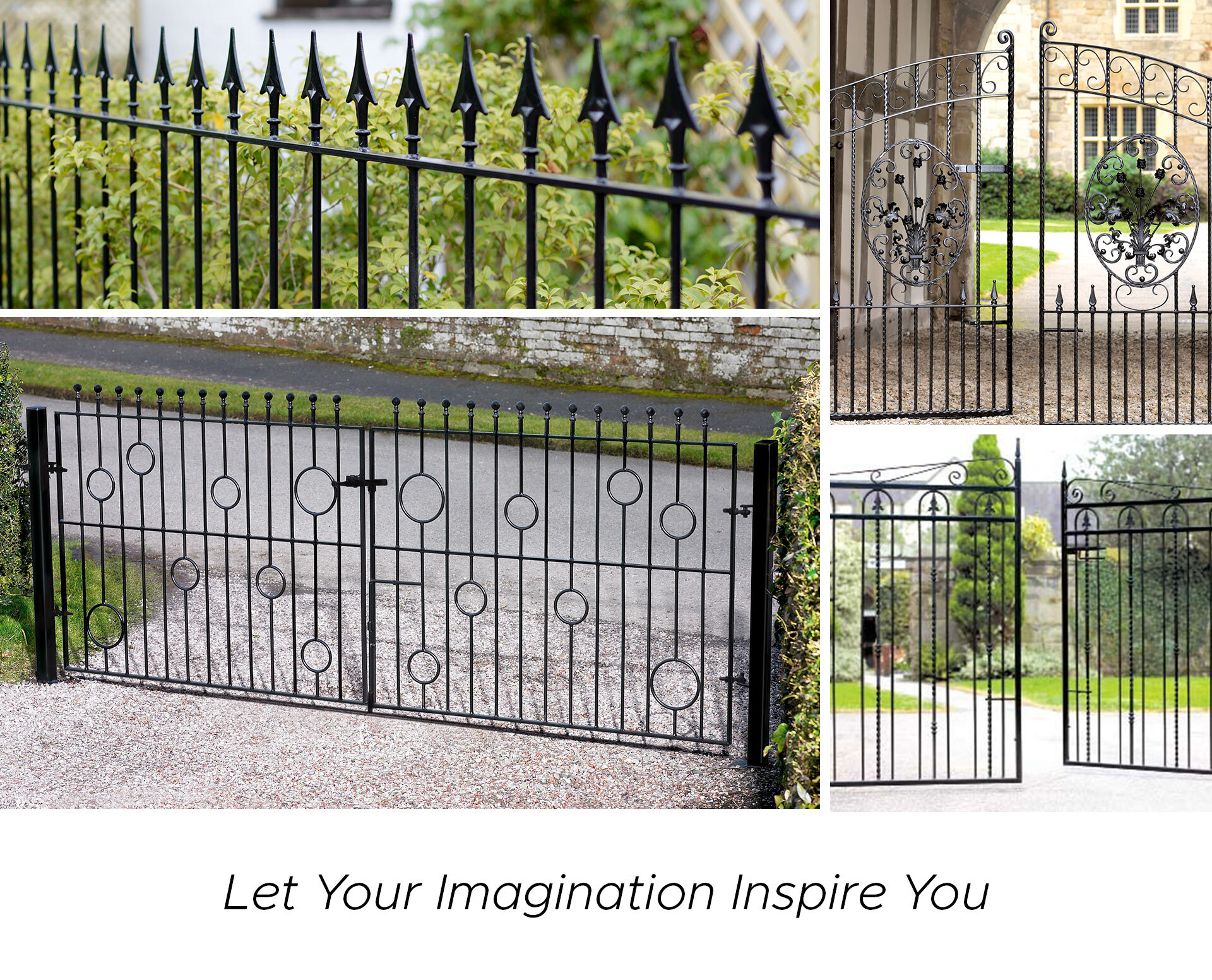 Modern metal gate designs 