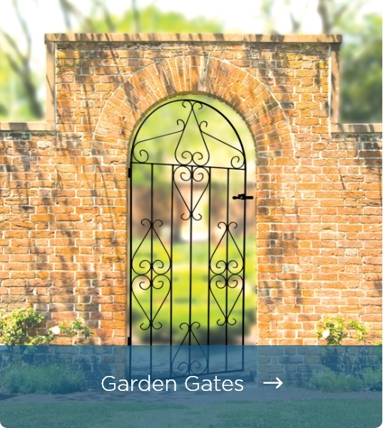 Metal Garden Gates - Click Here