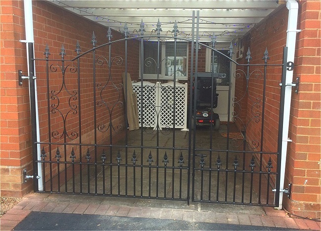 Driveway gates fitted in Essex