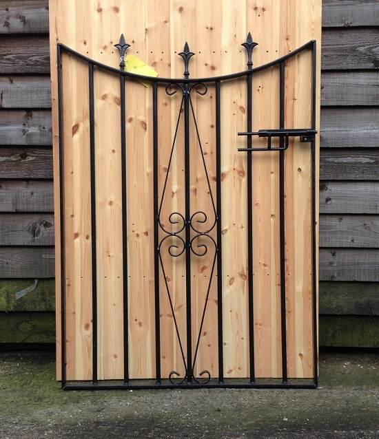 Bespoke metal garden gate design