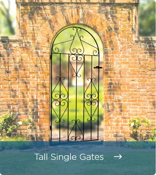 Metal Garden Gates - Click Here