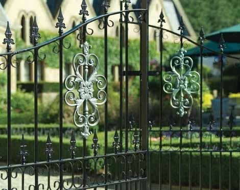 Royal Premier Double Metal Gates fitted to residential driveway entrance