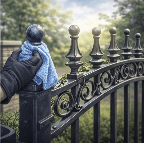 Cleaning Metal Gates After Winter: Spring Preparation Guide - Metal ...