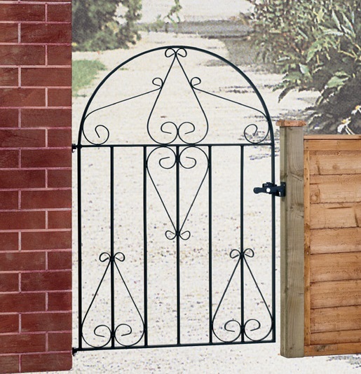 Classic Wrought Iron Style Gate Design