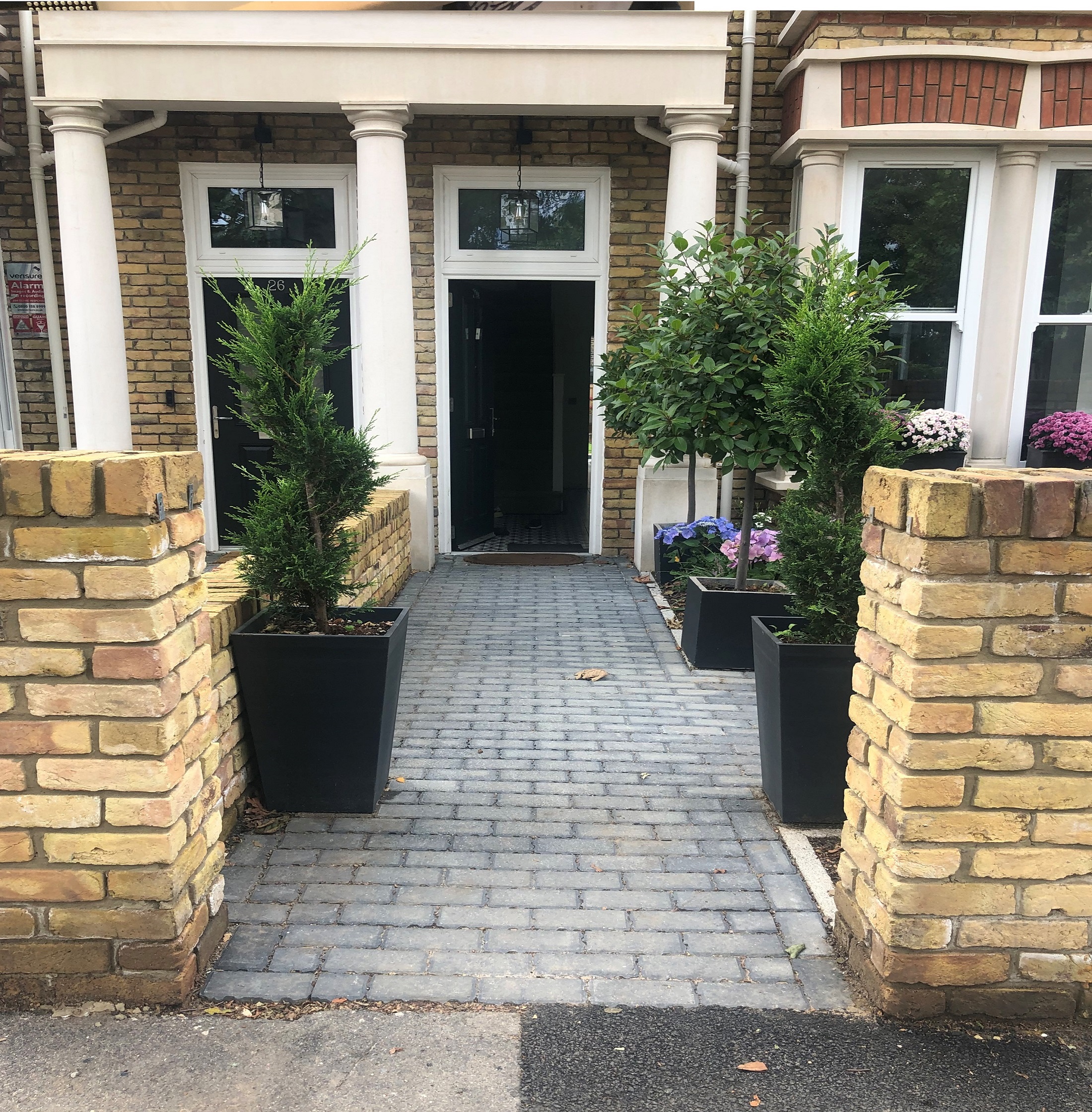 Front garden path in Kingston Upon Thames