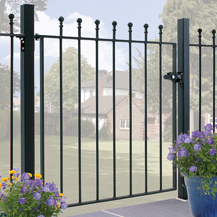 Manor metal  garden gate