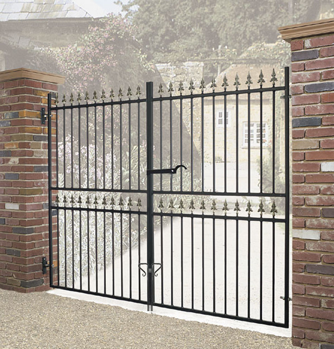 Corfe Wrought Iron Style Estate Gates